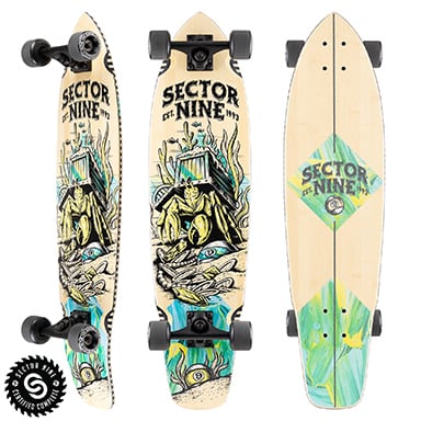 SECTOR 9 | Bamboo series complete skateboard