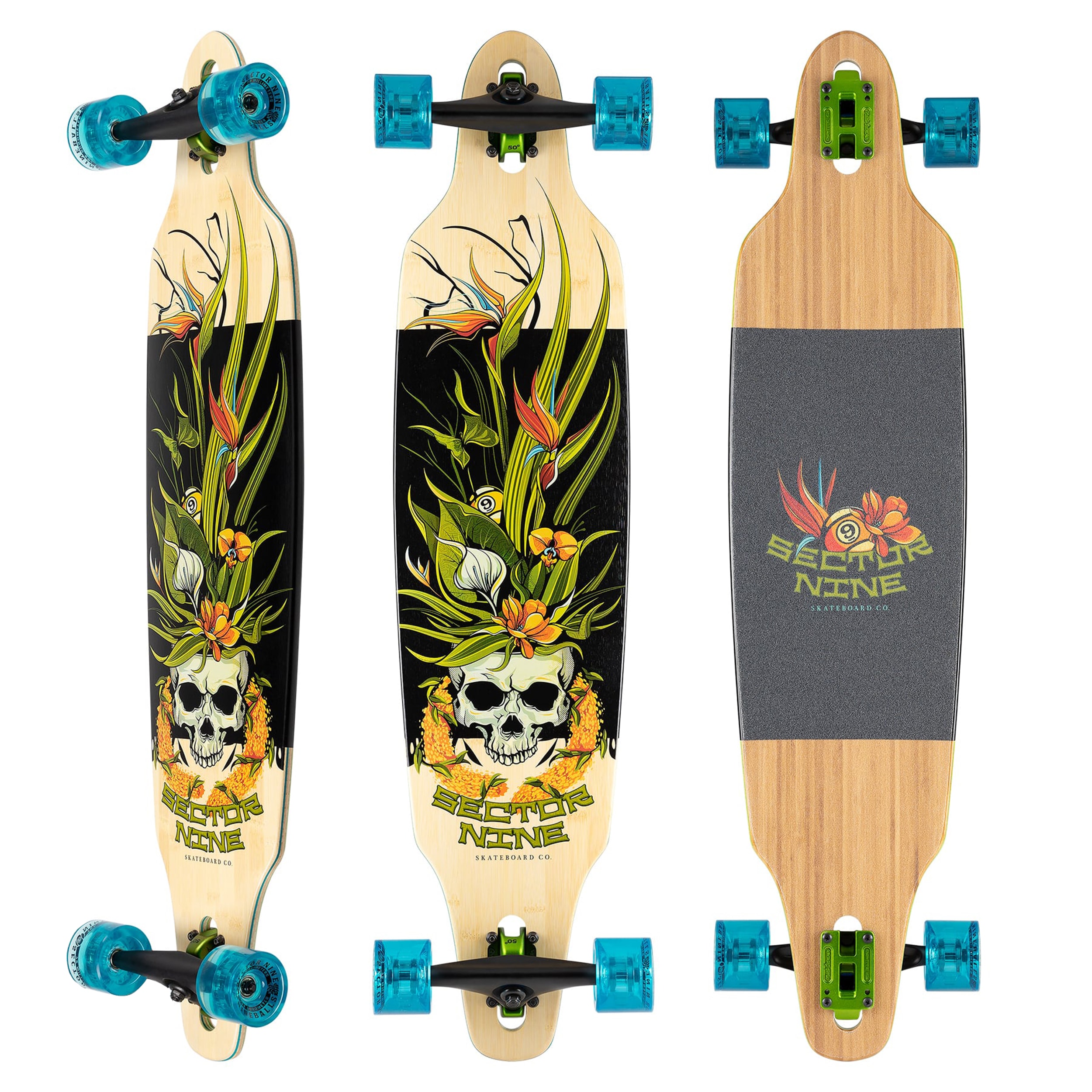 スケートボード　SECTOR9 LONGBOARD ダウンヒル　新品未使用送料込