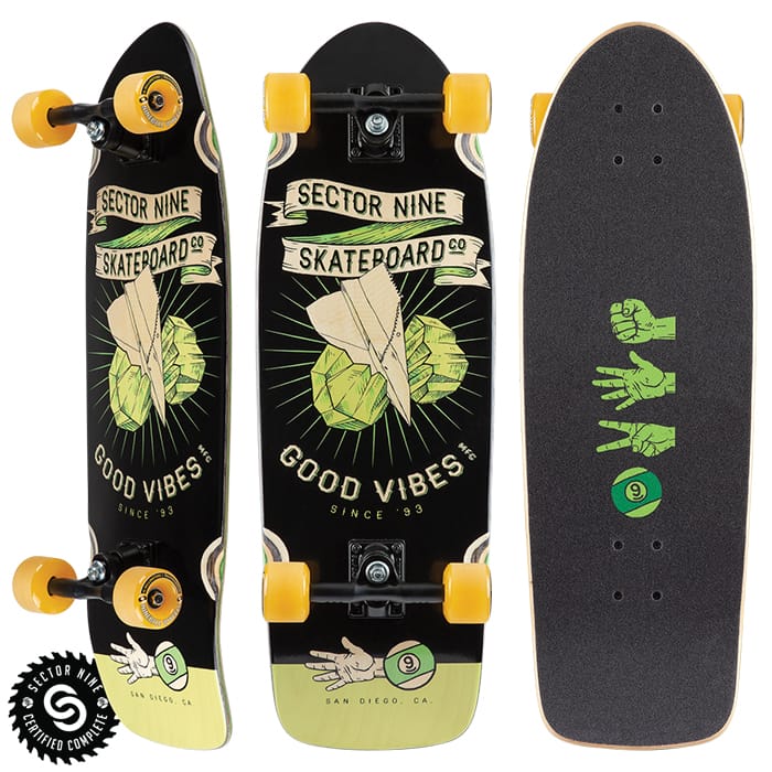 SECTOR 9 Cruiser series | ROSHAMBO NINETY FIVE