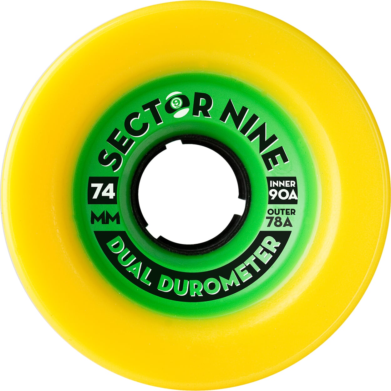 SECTOR 9 WHEELS | DUAL DUROMETER (74mm 78A)